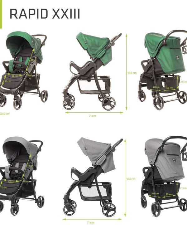 Прогулочная коляска 4Baby Rapid